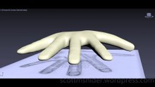 Ponikarovsky: 3DS MAX Practice Polygon Modeling Hand Model Video #20 (05-08-2026)