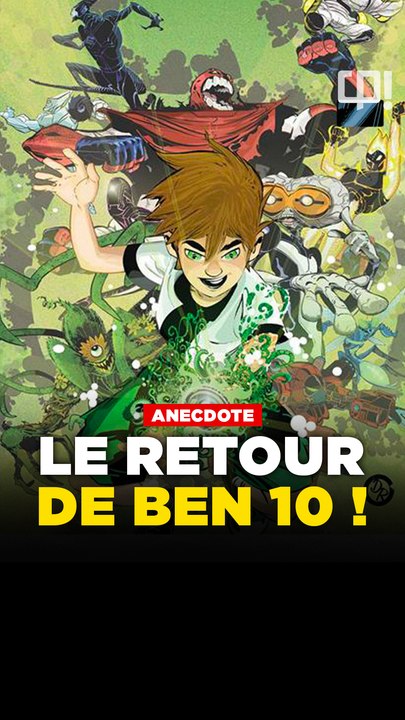 BEN 10 est de retour en COMICS !