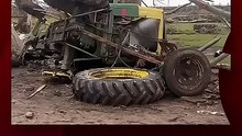 Tornado en la provincia de Buenos Aires: una casa fue destruida y rescataron a una persona atrapada en Las Flores.
