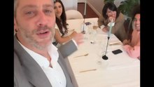 Edoardo tavassi ospiti a pranzo