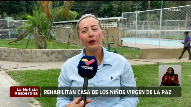 Trujillo | Gobierno Bolivariano realiza trabajos de rehabilitación de la Casa de los Niños Virgen de la Paz