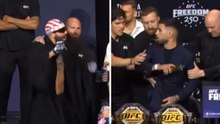 Así fue el brutal pique entre Ilia Topuria y Josh Hokit en la rueda de prensa del UFC Casa Blanca