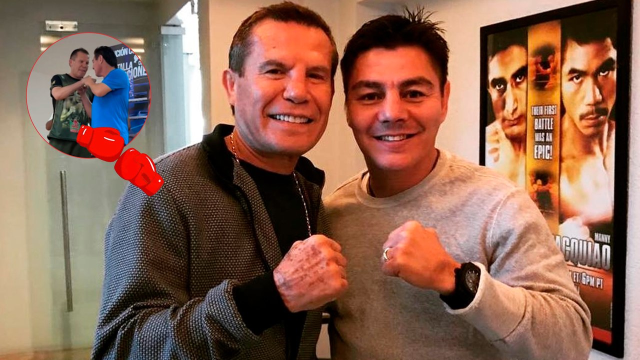 Julio César Chávez y Travieso Arce se suben a la báscula previo a la esperada pelea de boxeo