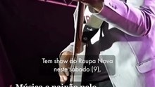 Música e paixão pelo Fluminense: Roupa Nova faz show em Brasília neste sábado