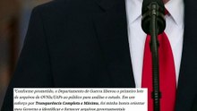 Estados Unidos divulgam supostos registros sobre OVNIs e "vida extraterrestre"; veja fotos