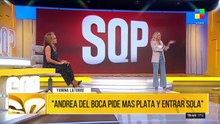 Fuertes complicaciones en el regreso de Andrea del Boca a Gran Hermano