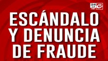 Escándalo y denuncia de fraude