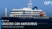 Crucero con hantavirus, fondeará en España