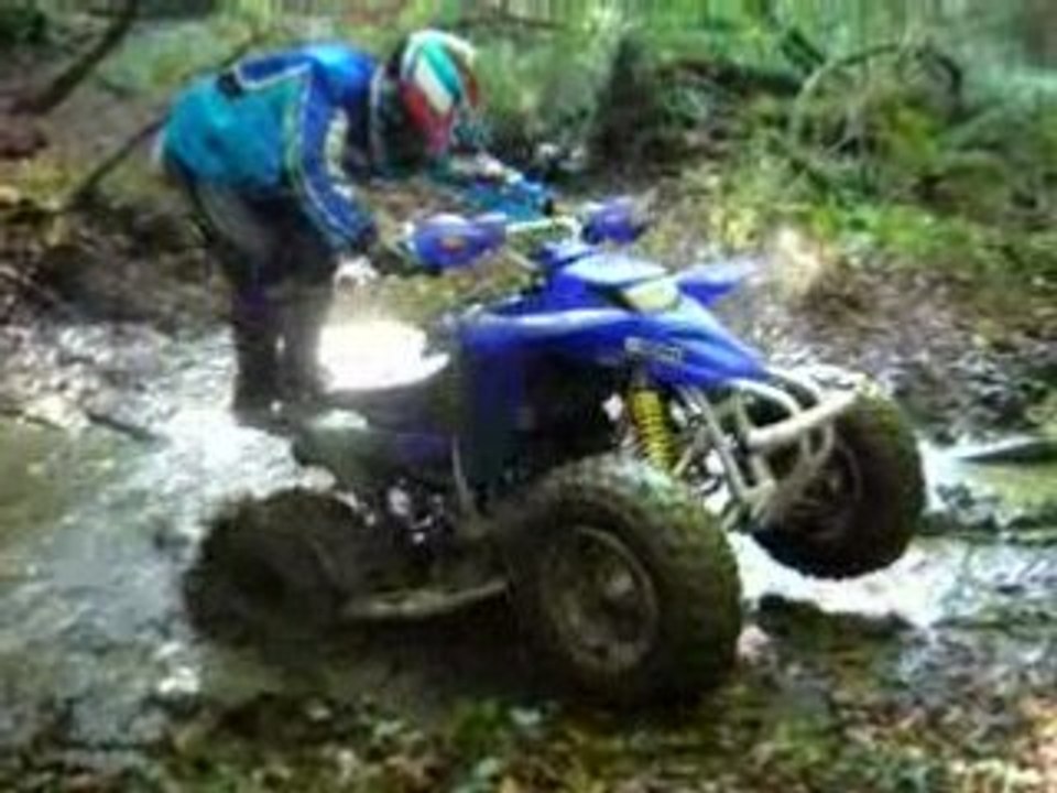 Mika bourbier en quad