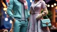 Romantic Cat Couple Serving Fashion Goals 😻👗✨