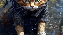 When Fishing Goes Wrong 😻🎣🌊  Cat’s Unlucky Day by the River