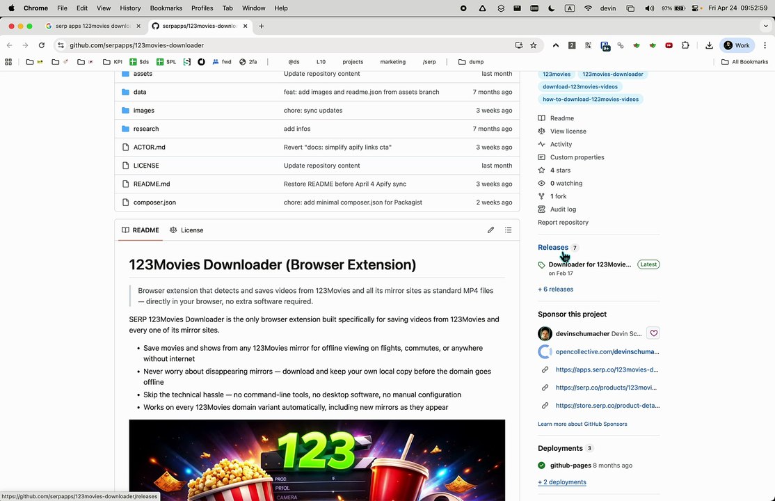 How to Download Videos from 123movies for Free (Chrome Browser Extension Method)