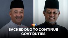 Sacked Bersatu duo to continue Kedah govt duties, says Sanusi