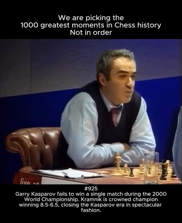 In 2000, 25-year-old Vladimir Kramnik stunned the chess world by