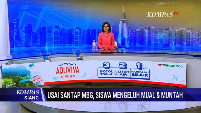 Diduga Keracunan MBG, Siswa di Cakung Dilarikan ke Rumah Sakit | KOMPAS SIANG
