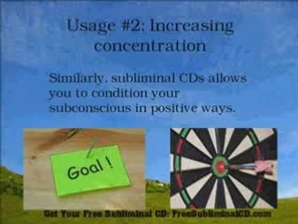 Using Subliminal CDs for your Benefit