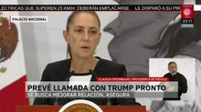 Sheinbaum prevé llamada con Trump para evitar la injerencia de EU | Paola Barquet, 8 de mayo de 2026