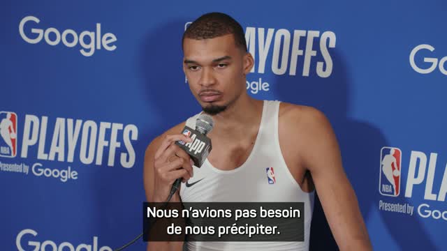 Spurs - Wembanyama : "Nous n'avons encore rien fait !"