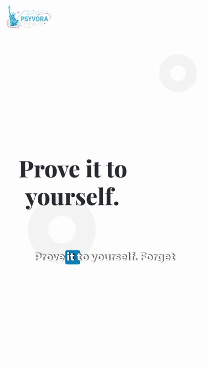 Prove It to Yourself | The Motivation You Needed Today 🔥 #motivation