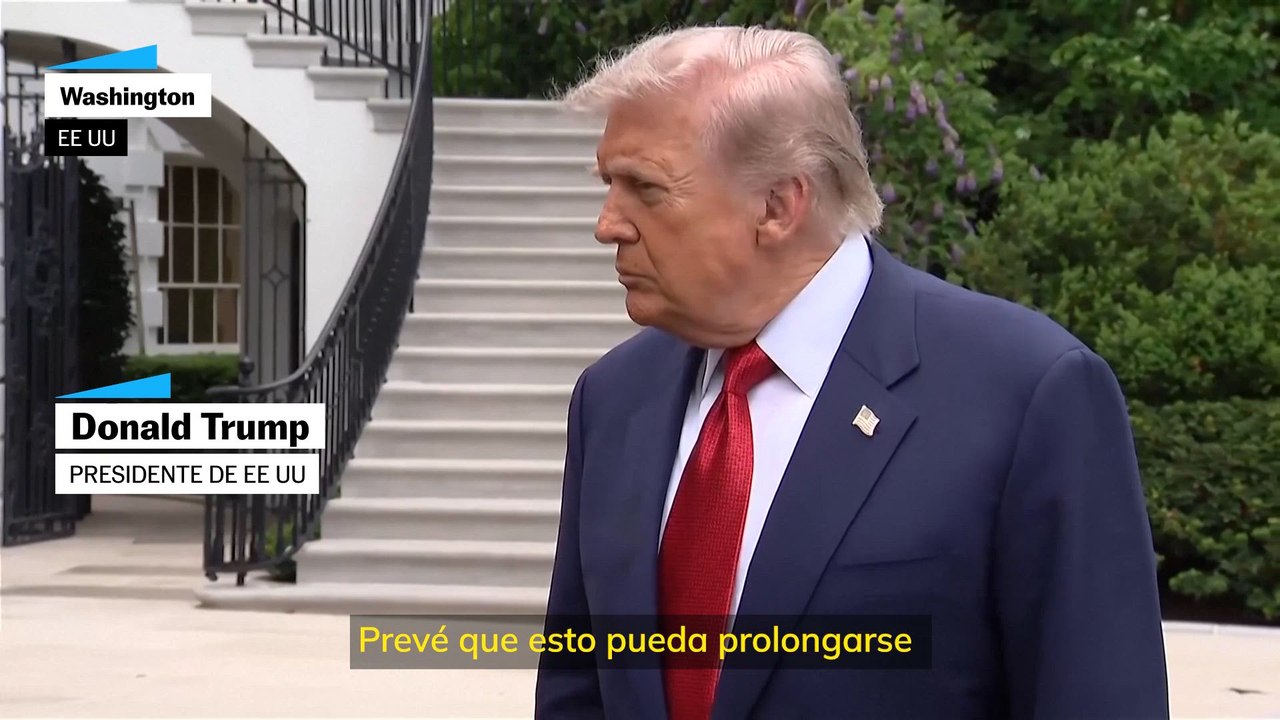 Trump confirma un alto el fuego entre Rusia y Ucrania de tres días