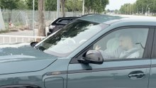 Así fue la llegada de los jugadores del Real Madrid al entrenamiento del sábado