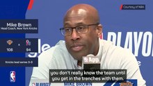 Knicks 'have a chance' at becoming NBA champions - Brown