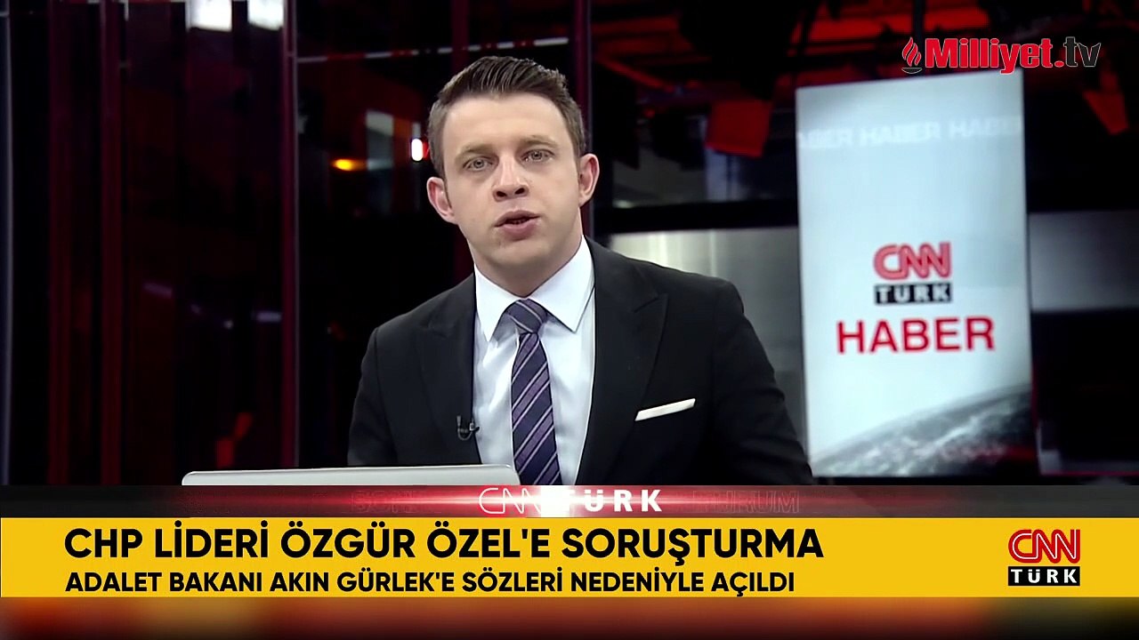 Bakan Gürlek'e yönelik sözleri nedeniyle Özgür Özel hakkında soruşturma başlatıldı!