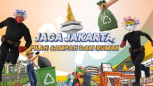 Jaga Jakarta, Pilah Sampah dari Rumah
