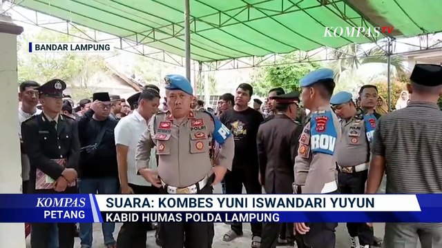 Lengkap! Kabid Humas Polda Lampung Ungkap Kronologi Polisi Meninggal Ditembak Pelaku Curanmor