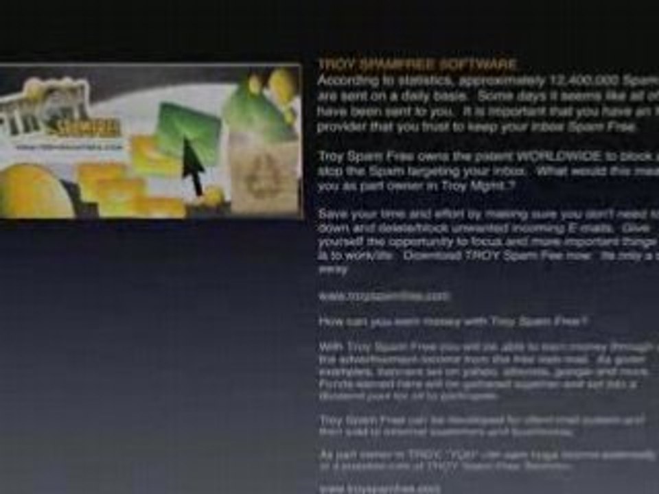 $$ TROY MANAGEMENT OPPORTUNITY PRESENTATION $$