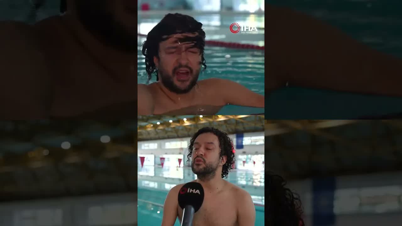 Doğuştan elleri ve ayakları olmayan yüzücü azmiyle 95 madalya kazandı
