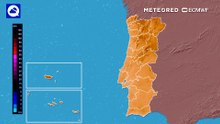 Norte e Centro sob maior risco de chuva intensa: depressão fria mantém tempo instável até terça-feira