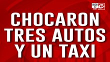 Caos de tránsito por impresionante choque en cadena sobre la General Paz
