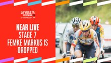 Femke Markus is dropped - Stage 7 | La Vuelta Femenina 26 by Carrefour.es