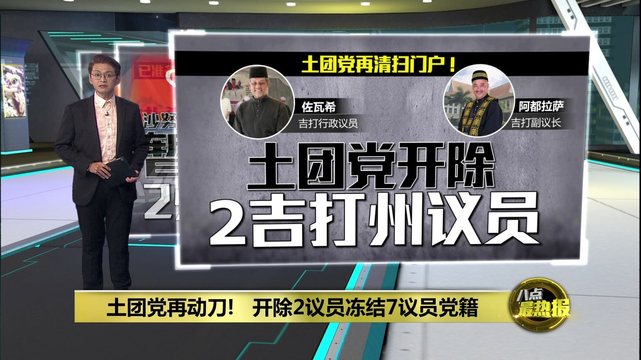 土团党再动刀!   开除2议员冻结7议员党籍