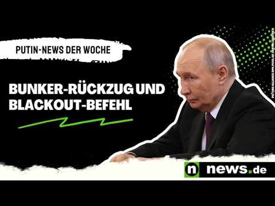 Putin-News der Woche: Bunker-Rückzug und Blackout-Befehl - Putins Siegesparade wird zur Angst-Show