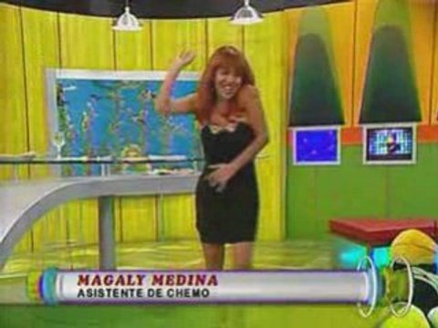 Magaly comenta debut de Gisela pt1 (Magaly TeVe 09-06-2008)