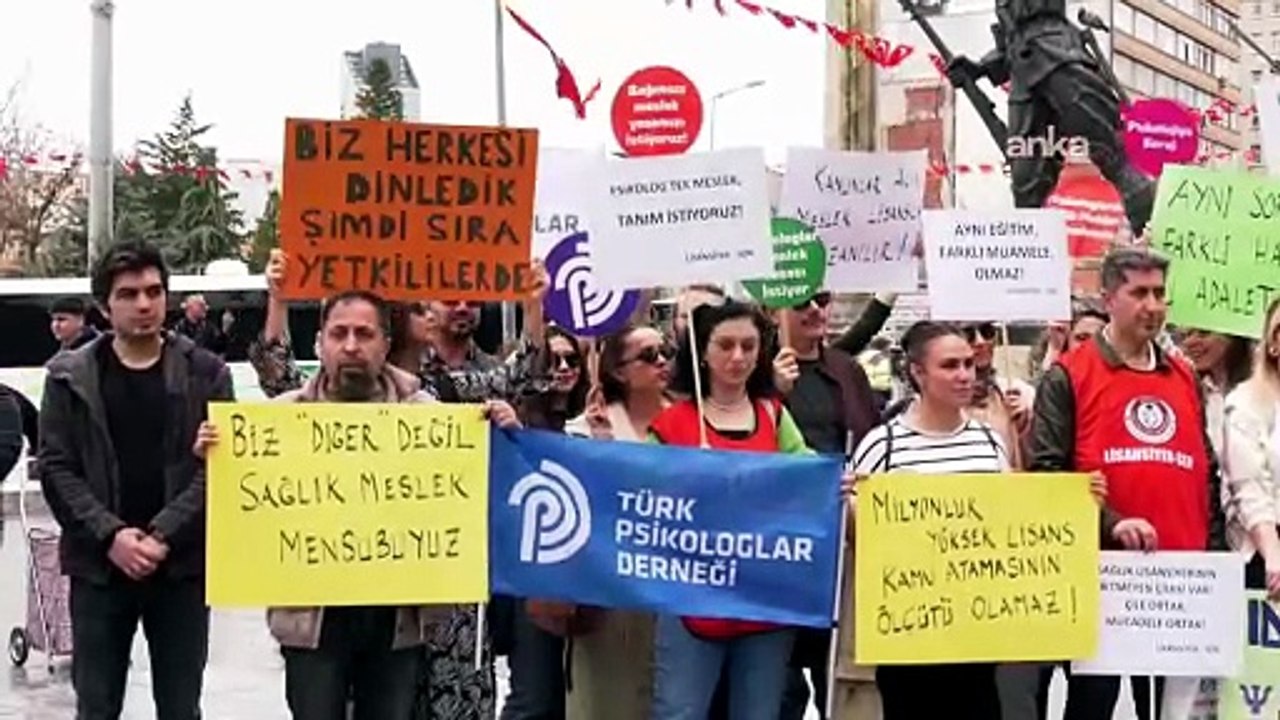 Psikologlar meydandan haykırdı: Sabrımız tükendi, meslek yasası istiyoruz
