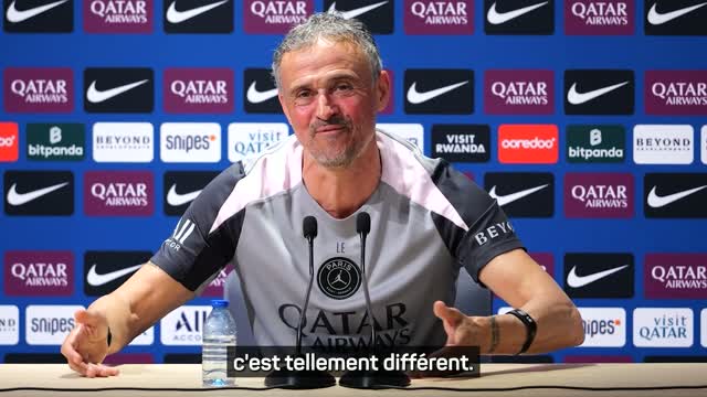 PSG - Luis Enrique : "Ce que j’aime le plus dans mon métier, c’est faire rêver les gens"