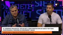 Misiones oficializó la implementación de narco test para funcionarios, policías y salud