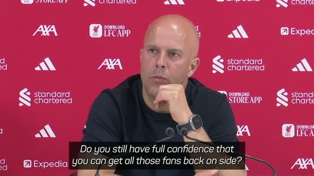 Slot confident he can win back Liverpool fans