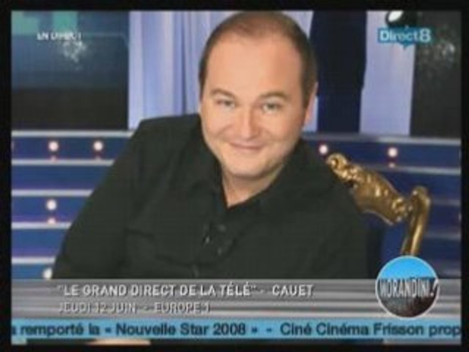 Manu Levy et Cauet chez morandini
