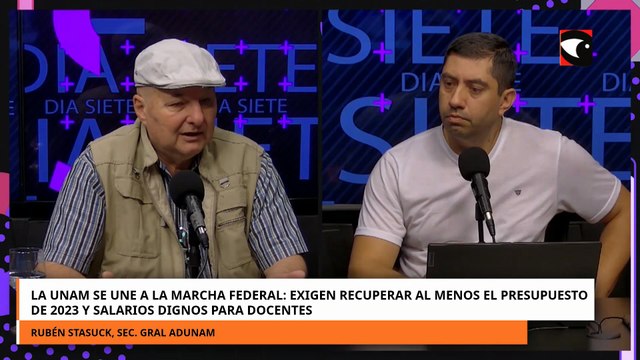 UNAM se une a la marcha federal universitaria en reclamo de mayor financiamiento y salarios dignos