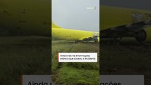 Avião cargueiro da Gol sai da pista após pouso em Salvador #shorts