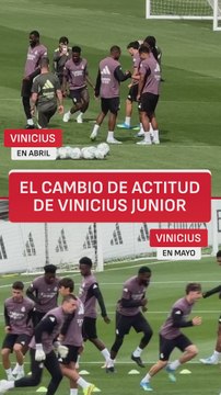 El cambio de actitud de Vinicius en los entrenamientos tras la pelea Valverde - Tchouaméni