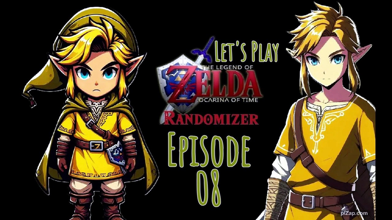 Let's Play - Legend of Zelda - Ocarina of Time Randomizer - Insym Finds the Triforce - Episode 08 - Jabu Jabu's Belly