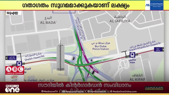 ദുബൈ നഗരത്തിൽ പുതിയ പാലം തുറന്നു...