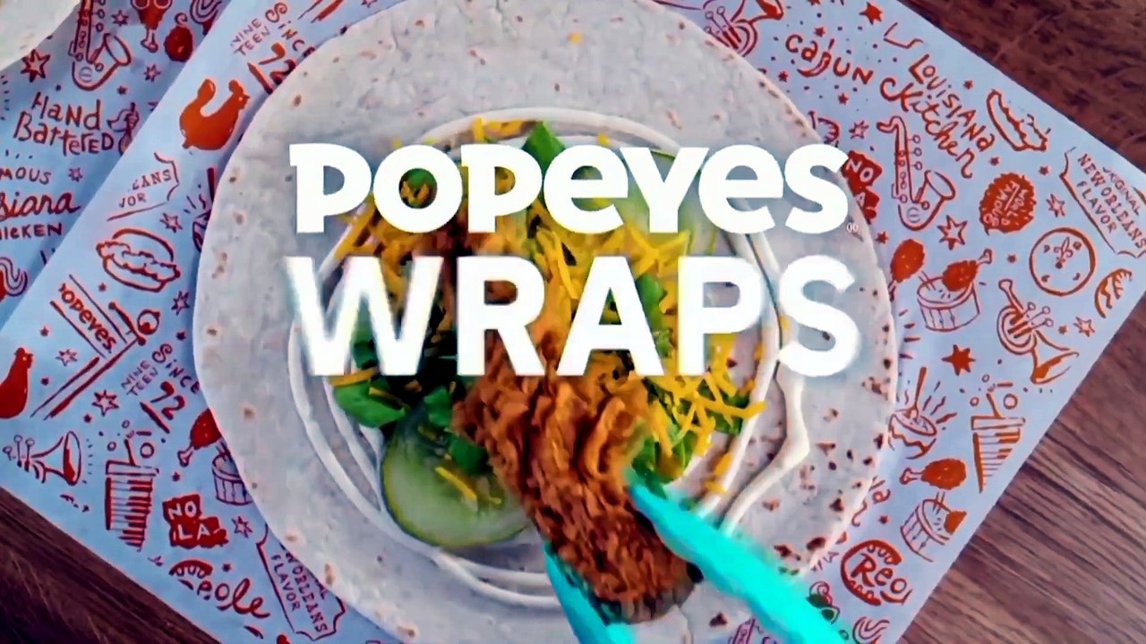 Popeyes Wraps Commercial (May 2026)