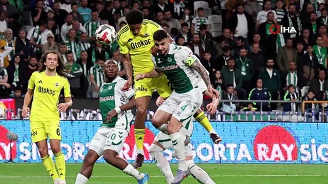 Trendyol Süper Lig: Konyaspor: 0 - Fenerbahçe: 1 (İlk yarı) | Ajansspor | IHA