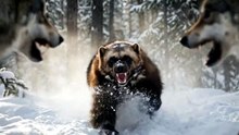 Wolverine Snow Attack